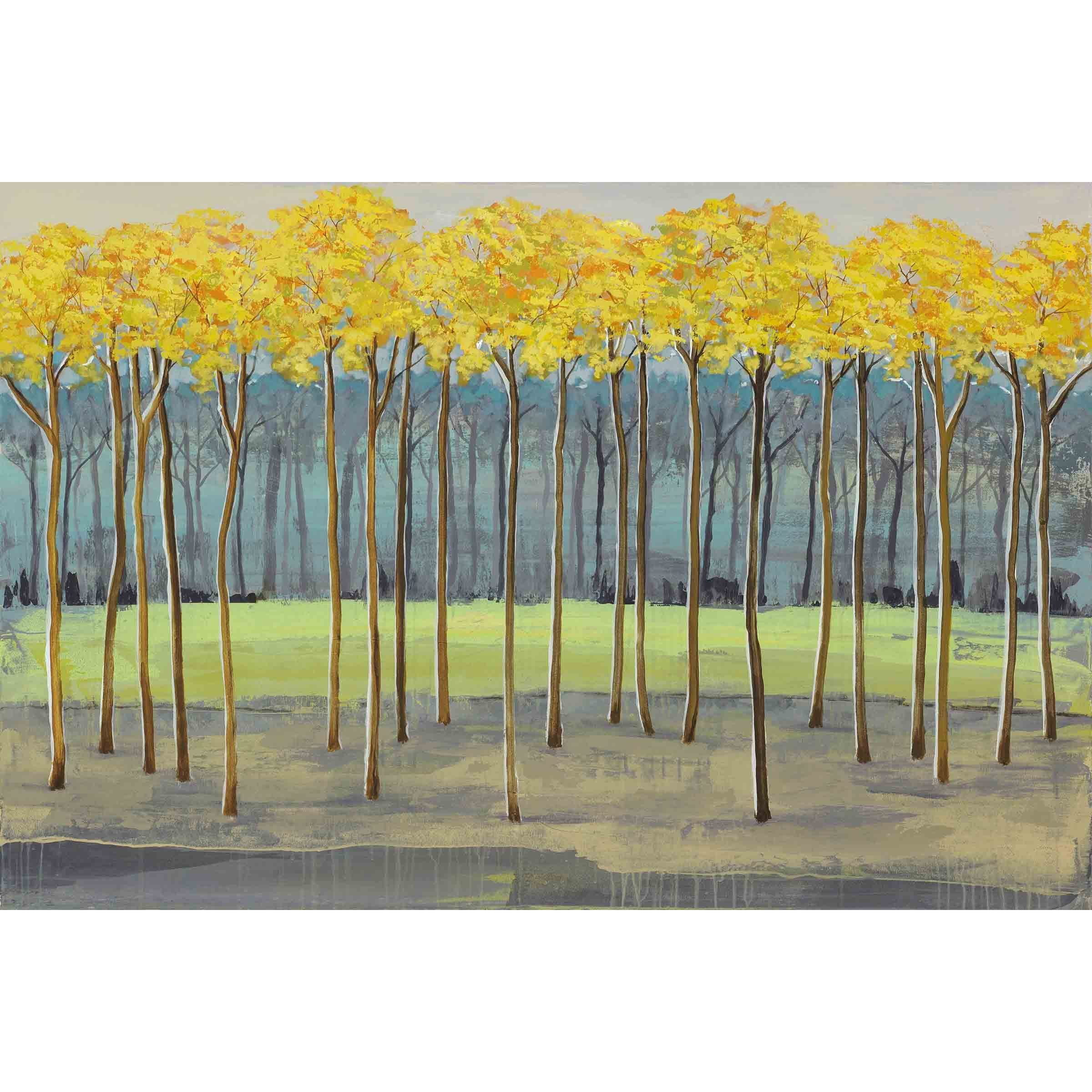 Marmont Hill "Fresh Foliage I" Painting Print on Wrapped Canvas