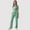 Tops-301Mint Green, variant on Xdegoge Medical Scrub Sets for Women V Neck Short Sleeve Top with Dstring Cargo Pants Casual Professional Workwear Uniform Slim Fit Solid Soft Summer