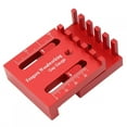 thumbnail image 3 of Medidor de espacios para carpintería regla de dientes de sierra de medición de profundidad duradera aleación de aluminio resistente al desgaste para carpintería para ANGGREK Otros, 3 of 8