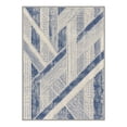 thumbnail image 3 of KUETH 8x10 Soft Modern Minimalist Rug for Living Room, Large Machine Washable Low Pile Non Slip Backing Area Rug, Dusty Blue Rug for Bedroom Office, 3 of 5