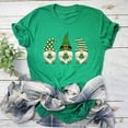 thumbnail image 2 of QIPOPIQ T-Shirts à Manches Courtes pour Femmes à Col Rond T-Shirts de la Saint-Patrick Hauts Shamrock T-Shirt Vert Chemise Chemise T-Shirts de la Saint-Patrick Tee T-Shirt T-Shirts Imprimés de Fête T-Shirts Graphiques Aubaines, 2 of 6