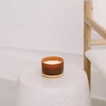 thumbnail image 5 of (Pack Of 4) Calyan Wax Co. Candle Soy 3-Wick Mahogany Cashmere 7 Oz, 5 of 7
