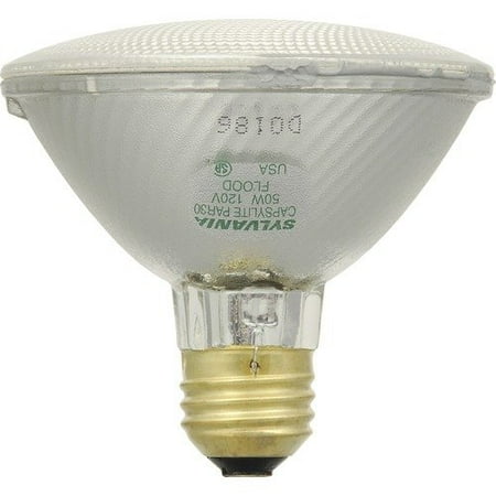 Satco S4915 50W 120V PAR30 Flood FL halogen light bulb