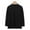 Black, variant on Girls Boys Tops Winter Warm Long Sleeve High Neck Plain Sweater Children's Comfy Undershirts