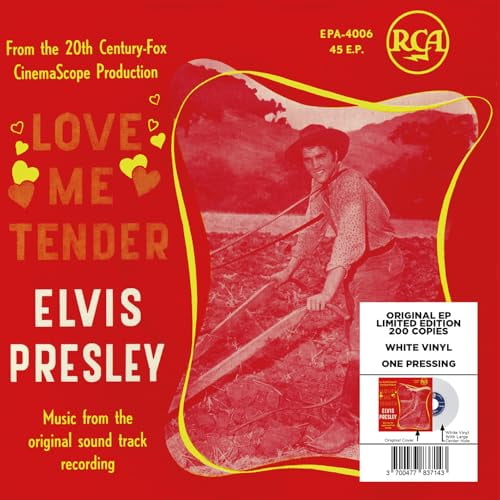 Elvis Presley Love Me Tender (Vinyl Record) 7" EP Coloured Vinyl