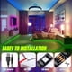 thumbnail image 5 of Tira de luces LED con Bluetooth y WIFI cinta Flexible RGB Wdftyju 5050 resistente al agua 3M 5M cc 5V banda de luz inteligente RGB, 5 of 9