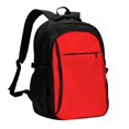 thumbnail image 1 of Easygdp Red Mochila para Laptop de Viaje con Puerto USB, Mochila para Laptop con Puerto de Carga USB para Mujeres y Hombres, 1 of 7