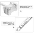 thumbnail image 2 of Stainless Steel Meat Hammer Double Sided Meat Hammer, 2 of 5