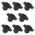 thumbnail image 1 of Uxcell 8-Pack Pie de Silla de Camping, 0.71"/ 18mm Diámetro de Tubo Cubiertas de Pierna Antideslizantes Reemplazo para Exteriores, Negro, 1 of 1