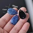 thumbnail image 5 of U8MO 10pcs 2 Holes Flatback Resin 28x17mm Teardrop Rhinestones Beads Sewing Buttons-B, 5 of 5