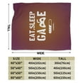 thumbnail image 4 of XMXY Fleece Throw Blanket for Couch, Game Slogan Design Lightweight Plush Fuzzy Cozy Soft Bed Blankets and Throws for Sofa, 40"x30" inches, 4 of 8