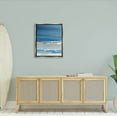 thumbnail image 2 of Stupell Industries Crashing Waves Ocean Shoreline Beach Painting Luster Gray Floating Framed Canvas Print Wall Art, Design by Ethan Harper, 2 of 8