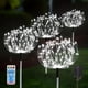 thumbnail image 3 of Un remolque de cinco luces de humo con control remoto, luces decorativas navideñas impermeables para exteriores, luces de diente de león para patio y césped, 3 of 5