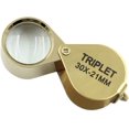 thumbnail image 3 of Zshan 30X Mini Folding Magnifier Jeweler Loupe Eye Loupe Jewelry Portable Magnifying Glass Pocket Handhold Tools(Color:Golden), 3 of 7