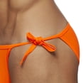 thumbnail image 6 of ZQUUVOU Men's Swim Briefs Low Rise Bikini Side Tie Thongs Beach Trunks Quick Dry Summer Swimwear Soft Underwear Orange, 6 of 6