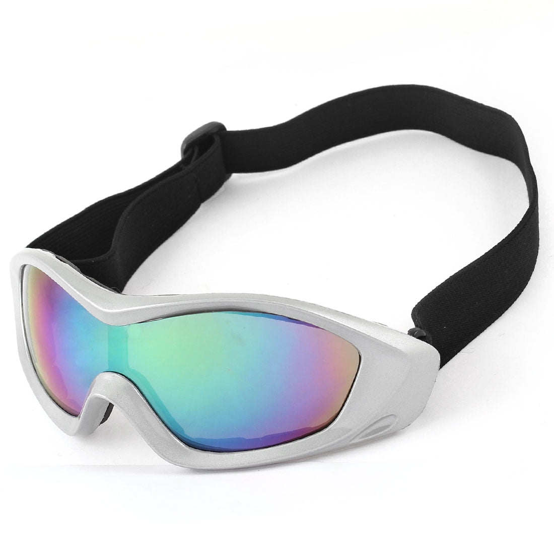 Adjustable Elastic Band Tinted Lens Wide Angle Ski Skate Goggles for Men Women by Unique-Bargains