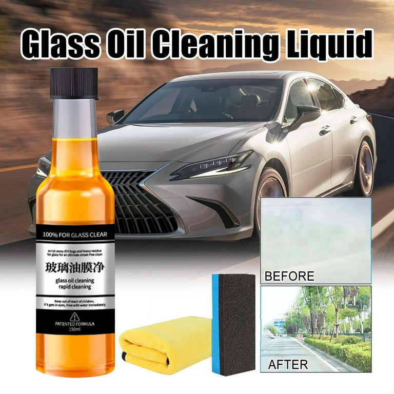 Oil Film Remover for Glass 150ML Instant Effect Deep Cleaning Oil