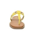 thumbnail image 4 of Nicole Miller women's fashion thong sandal – Statement Gold Accents, Modern Style for Effortless Chic, 4 of 5