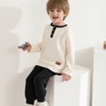 thumbnail image 4 of GYRATEDREAM Toddler Boy Clothes Set Long Sleeve Sweatshirt and Pants Fall Winter Outfits 2T 3T 4T 5T 6T, 4 of 9