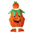 thumbnail image 4 of Conjunto de disfraces de Halloween para niñas, decoración de disfraces, traje de Cosplay, sombrero de calabaza para Halloween, accesorios para fotos , Altura 80cm, 4 of 8