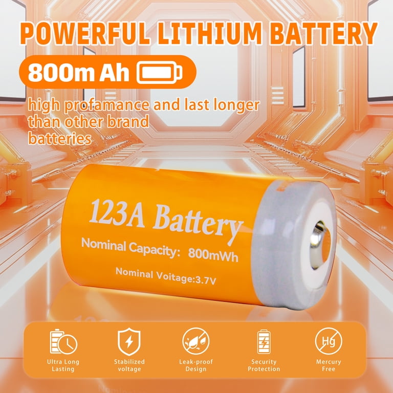 cr123a rechargeable batteries for flashlights Streamlight Lithium (12-Pack) Duracell DL123AB6PK Lithium photo battery delivers dependable CR123A 3V NexTORCH Lithium Battery