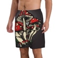 thumbnail image 2 of Pofeuu Red Mushrooms Prin Men's Swim Trunks Quick Dry Bathing Suit Swimming Board Shorts Mesh Lining Beach Swimwear-XX-Large, 2 of 6
