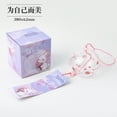 thumbnail image 5 of Japanese Style Cute Sakura Glass Wind Chime Home Door Hanging Decoration Creative Birthday Gift Car Pendant Decoration Wholesale, 5 of 9