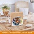 thumbnail image 5 of Table Napkin Holder, One Sizex1 Kitchen Napkin Holder Acrylic Napkin Holder Restaurant Napkin Holder Watercolor Beautiful Tiger, 5 of 9