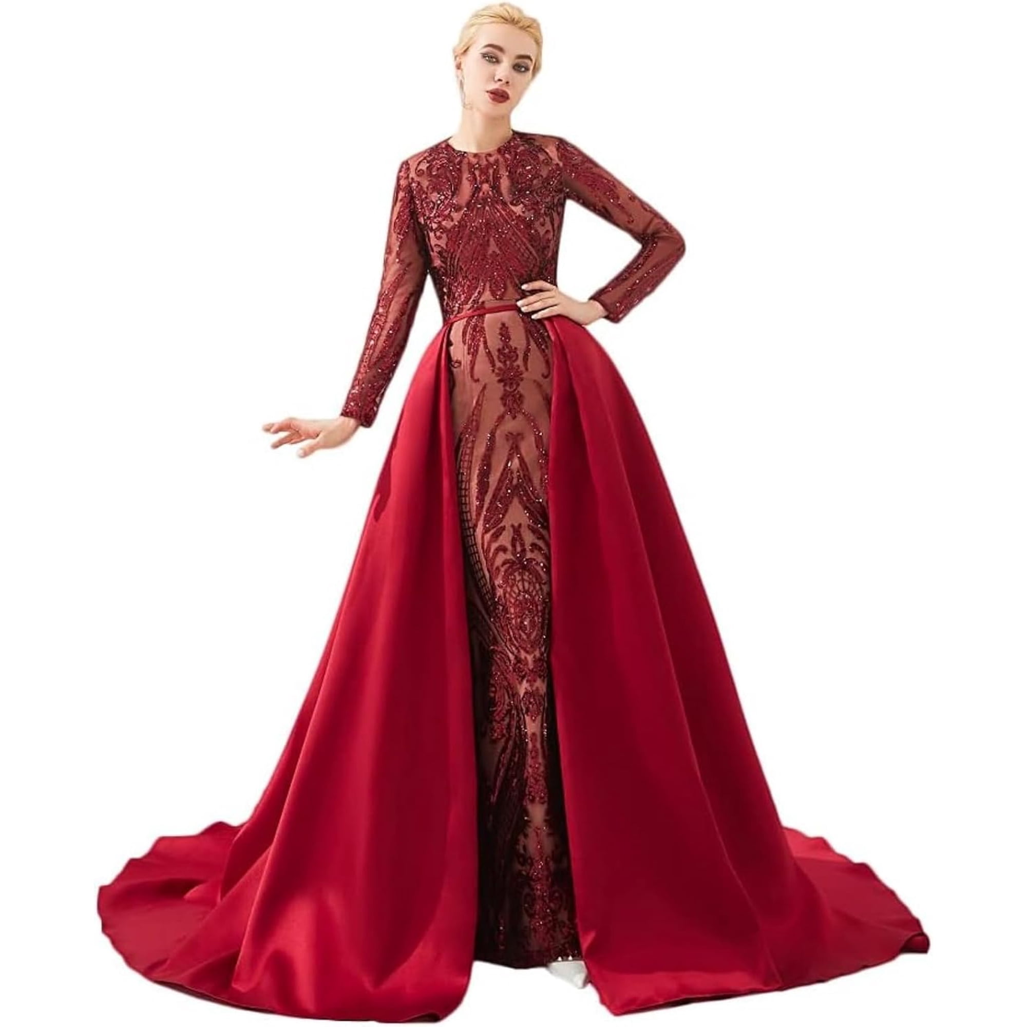 open lace back dress Amazon.com: Aries Tuttle Burgundy Shiny Sequined Mermaid V Neck Prom Party  Evening Dress Celebrity Pageant Bridesmaid Gown : Clothing, Shoes & Jewelry main image 1