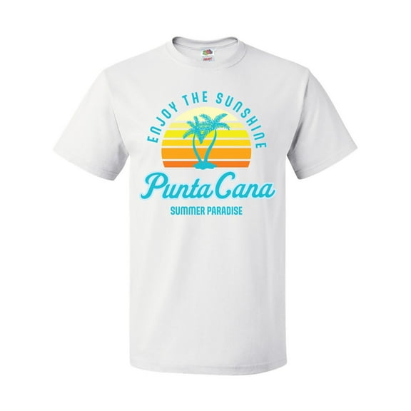 Inktastic Enjoy the Sunshine Punta Cana Summer Paradise T-Shirt