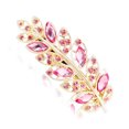 thumbnail image 4 of Femme Cristal Strass Épingle à Cheveux Vacances Fête Voyage Date Fournitures Strass Épingle à Cheveux Décor Mode Pinces à Cheveux Portable pour Femme Rose, 4 of 7