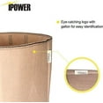 thumbnail image 3 of iPower 5-Pack 10 Gallon Plant Grow Bags Thickened Fabric Pots, 3 of 7