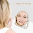 thumbnail image 4 of MasteelfCA Portable Desktop Makeup Mirror Double-Sided Rotating Mirror Dresser Makeup Tool, 4 of 8