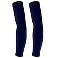 thumbnail image 3 of Mangas de ciclismo de brazo de golf Sunnimix 2 pares negro azul marino, 3 of 9