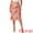 Orange, variant on DARING DIVA Women's Tropical Beach Ruched Split Thigh Skirt S Orange