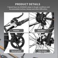 thumbnail image 4 of ZACHVO Electric Bicycle 26" 48V 750W Motor Electric Mountain Bike Up to 35km 7 Speed Shimano Shift E-bike for Adult, 4 of 8