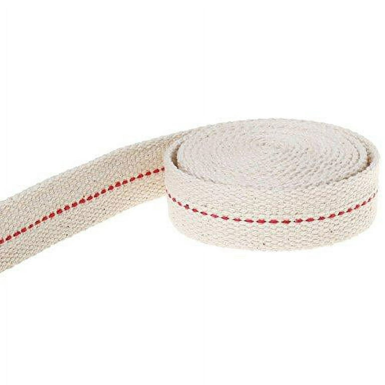 2 Rolls Of Oil Lamp Wicks, White Replacement Wicks For Oil Lamps