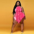 thumbnail image 2 of HOTGIRL Womens Plus Size Jumpsuits Rompers Casual Outfit Shorts Skirts for Club Party Beach, 2 of 6