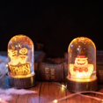 thumbnail image 4 of Halloween Decor - Plastic Desktop Ornament - 1×Halloween Night Light Desktop Ornament - Halloween Snow Globe Make Your Own Water Globes Create Snow Globe Arts and Crafts Kit for Boys and Girls 100Ml, 4 of 6