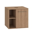 thumbnail image 2 of MOBI Mueble de Baño Flotante Mendoza – 1 Puerta 3 Entrepaños Color Miel, 2 of 4