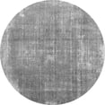 thumbnail image 1 of Ahgly Company Indoor Round Abstract Gray Contemporary Area Rugs, 7' Round, 1 of 1