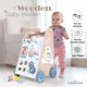 thumbnail image 4 of Cosmicstar Andador de Madera para Bebés - Andador de Cubos de Actividad 6 en 1 para Bebés, Carro con Ruedas para Juguetes Andadores de Actividades para Bebés para Niños y Niñas o Habilidades Motoras,, 4 of 5