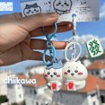 thumbnail image 4 of Chiikawa Magnetic Keychain Cute Cartoon Hachiware Chiikawa Doll Pendant Keychains Couple Friends Creative Magnetic Keychain Gift, 4 of 5