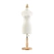 thumbnail image 2 of Forma de vestido femenino Mini forma de sastre profesional (no tamaño completo para adultos) Modista totalmente pinnable Forma de vestido de costura 46cm BLESIY maniquí con forma de vestido, 2 of 8