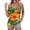 Light Green, variant on Cold Shoulder Tops for Women Summer Dressy Casual Beach Vacation Hawaiian Tropic Short Sleeve T Shirts Going Out Basic V-Neck Blouses Ladies Tunic Green M