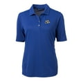 thumbnail image 2 of Women's Cutter & Buck Blue Omaha Storm Chasers Virtue DryTec Eco Pique Recycled Polo, 2 of 3