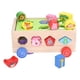 thumbnail image 3 of Clasificador de formas clasificador de formas geométricas para niños pequeños madera de haya de 18 orificios para el hogar ANGGREK Otros, 3 of 8