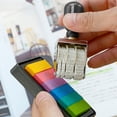 thumbnail image 4 of Date Digital Seal DIY Multi-function Knob Date Roller Stamp School Stationery, 4 of 8