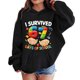 thumbnail image 2 of 67 Niños con capucha Niñas 6 7 Meme Sudadera cómoda manga larga Suéteres divertidos 6 7 Número impreso Novedad manga larga con capucha Suéter de moda cómodo once once hoodie (negro,4-5 años), 2 of 4