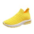 thumbnail image 2 of Zapatos informales transpirables de malla de primavera con cordones, zapatos deportivos de punto volador para mujer Wmkox8yii  shalkjhdk1119, 2 of 6